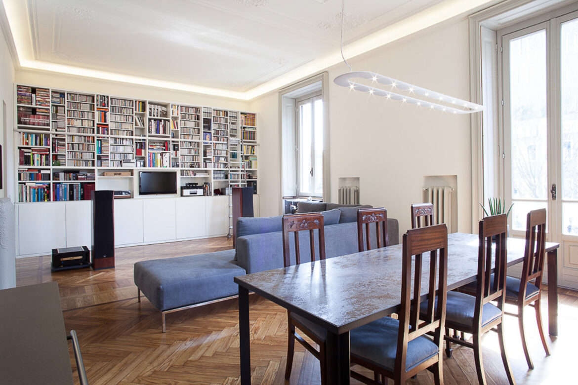 Fotografia professionale di interni immobiliare a Milano