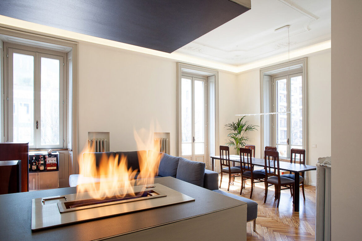 Fotografia professionale di interni immobiliare a Milano