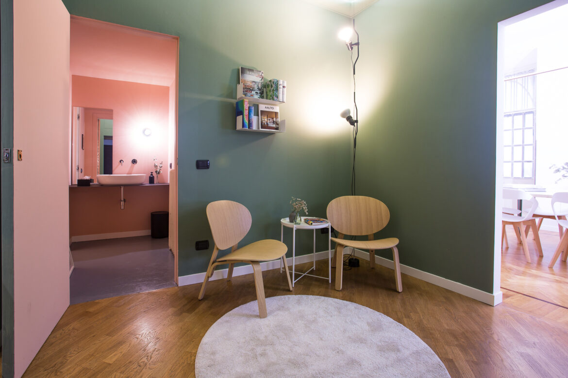 Fotografia professionale di interni per bed and breakfast a Milano